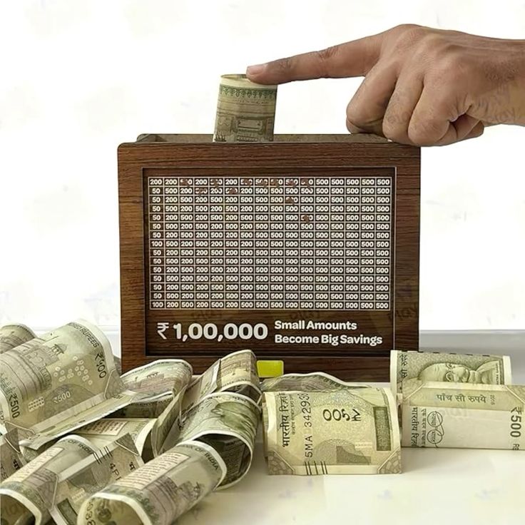 Savings Challenge Piggy Bank